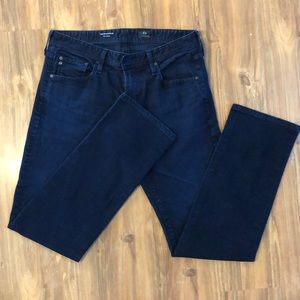 AG Matchbox Slim Straight Dark Jeans